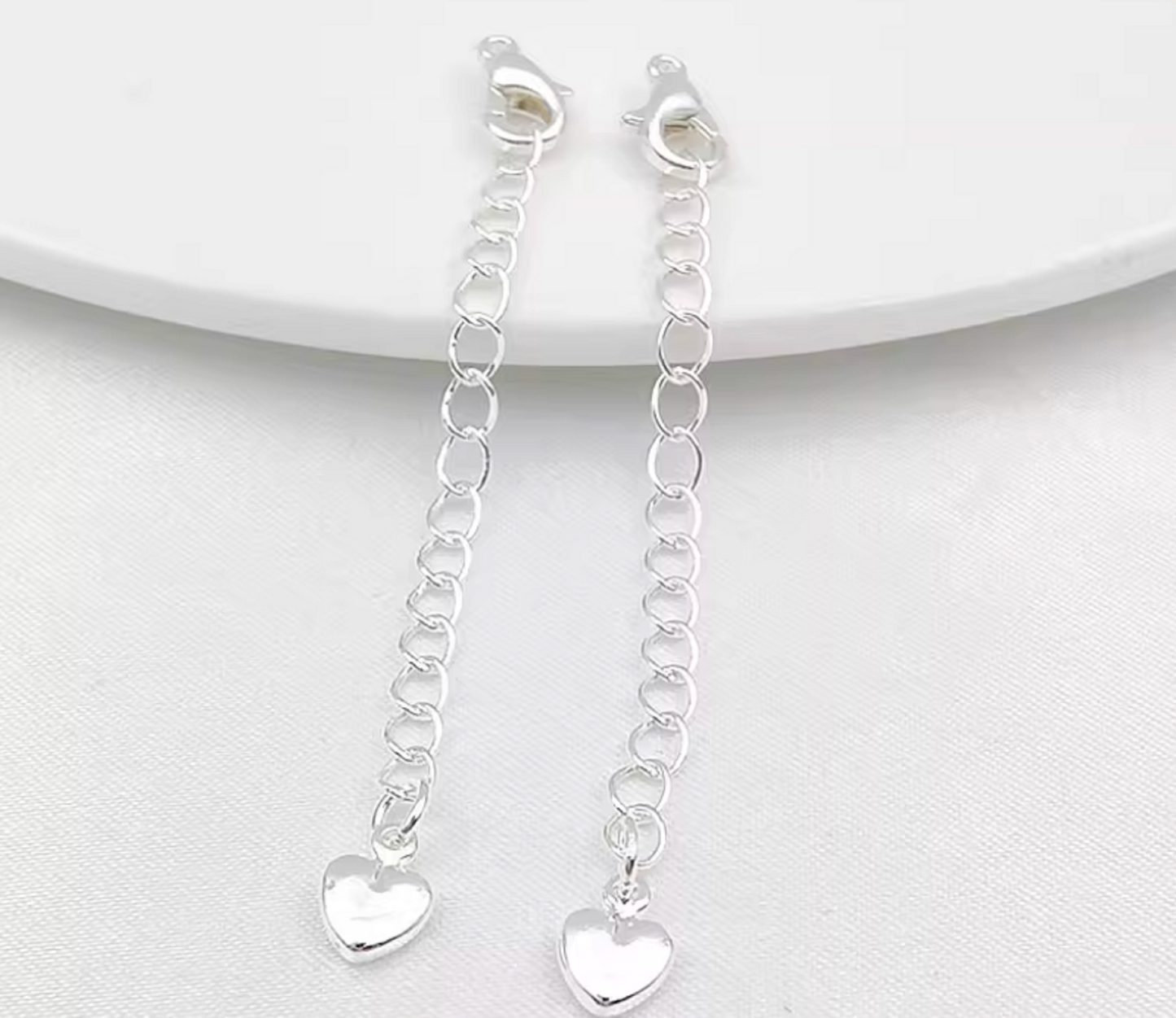5 pcs / Gold Plated Extension with clasp  EK101