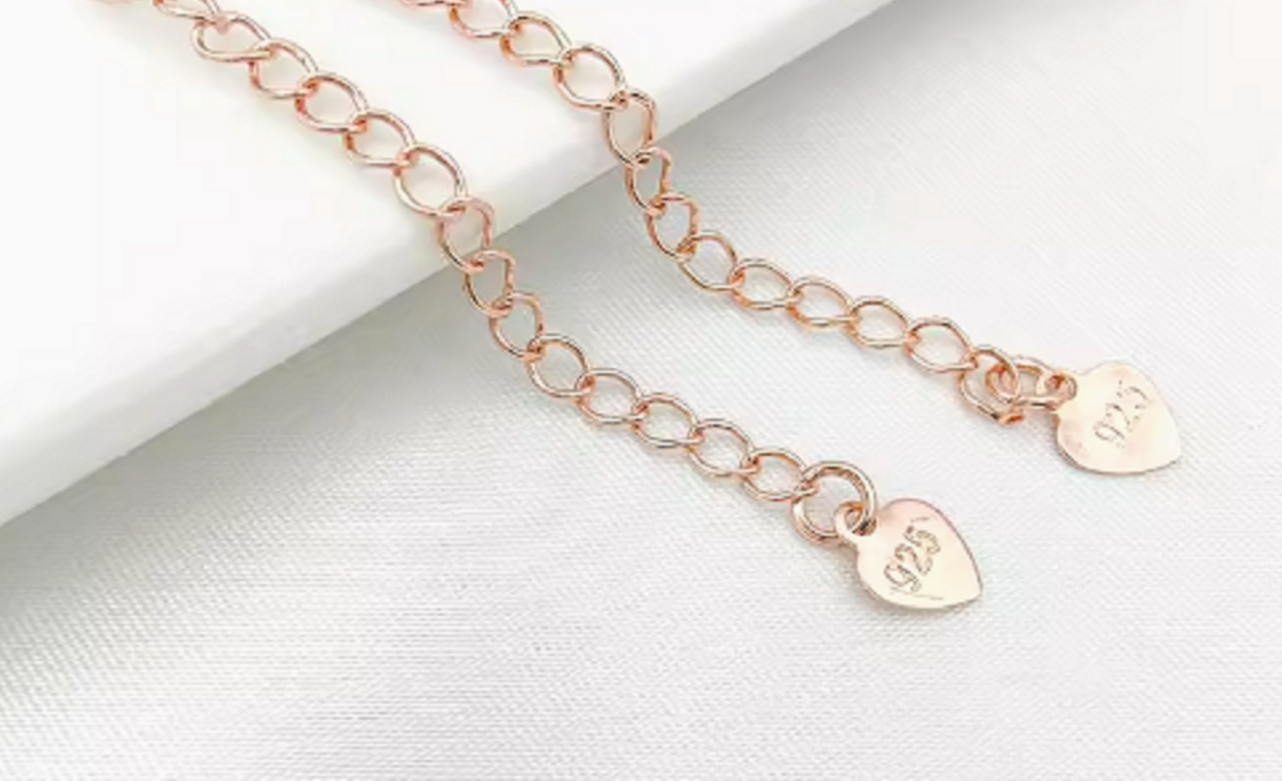 (EK102) 5 pcs / Gold Plated Extension with clasp