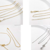 (EK105) 21cm x 2 strands / Gold Plated Chain