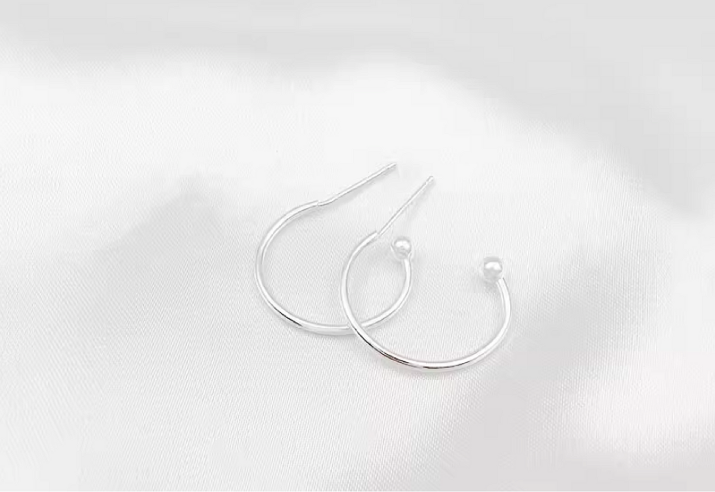 (EK30) 10 pcs / Gold Plated Earrings Hoop