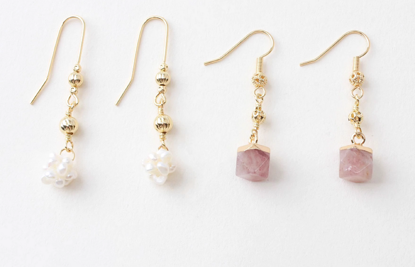 (EK40) 10 pcs /  Gold Plated / Earrings Hooks