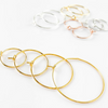 10 pcs / Gold Plated Earrings Hoop  EK81