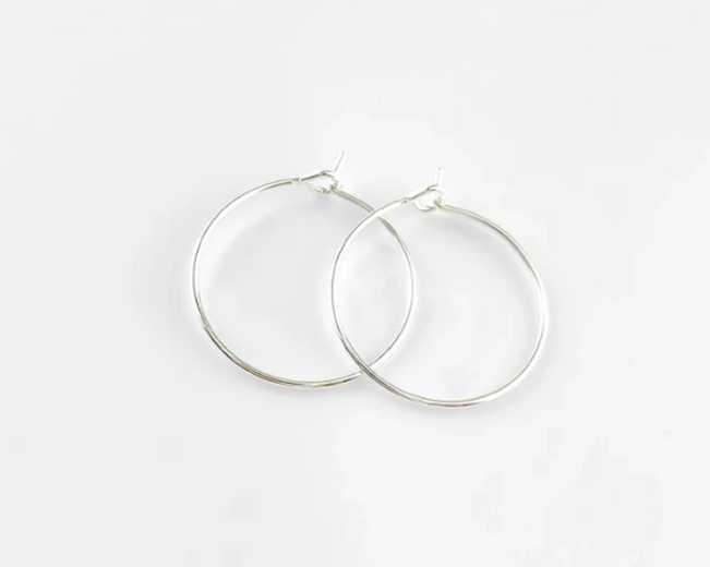 50 pcs / Earrings Hoop, Jewellery Making Findings, DIY Earrings Accessories  E81 / E82