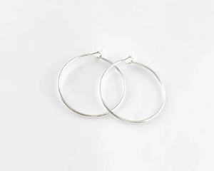 50 pcs / Earrings Hoop, Jewellery Making Findings, DIY Earrings Accessories  E81 / E82