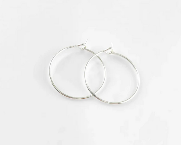 50 pcs / Earrings Hoop, Jewellery Making Findings, DIY Earrings Accessories  E81 / E82