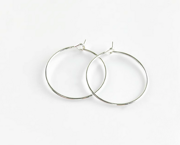 10 pcs / Gold Plated Earrings Hoop  EK81