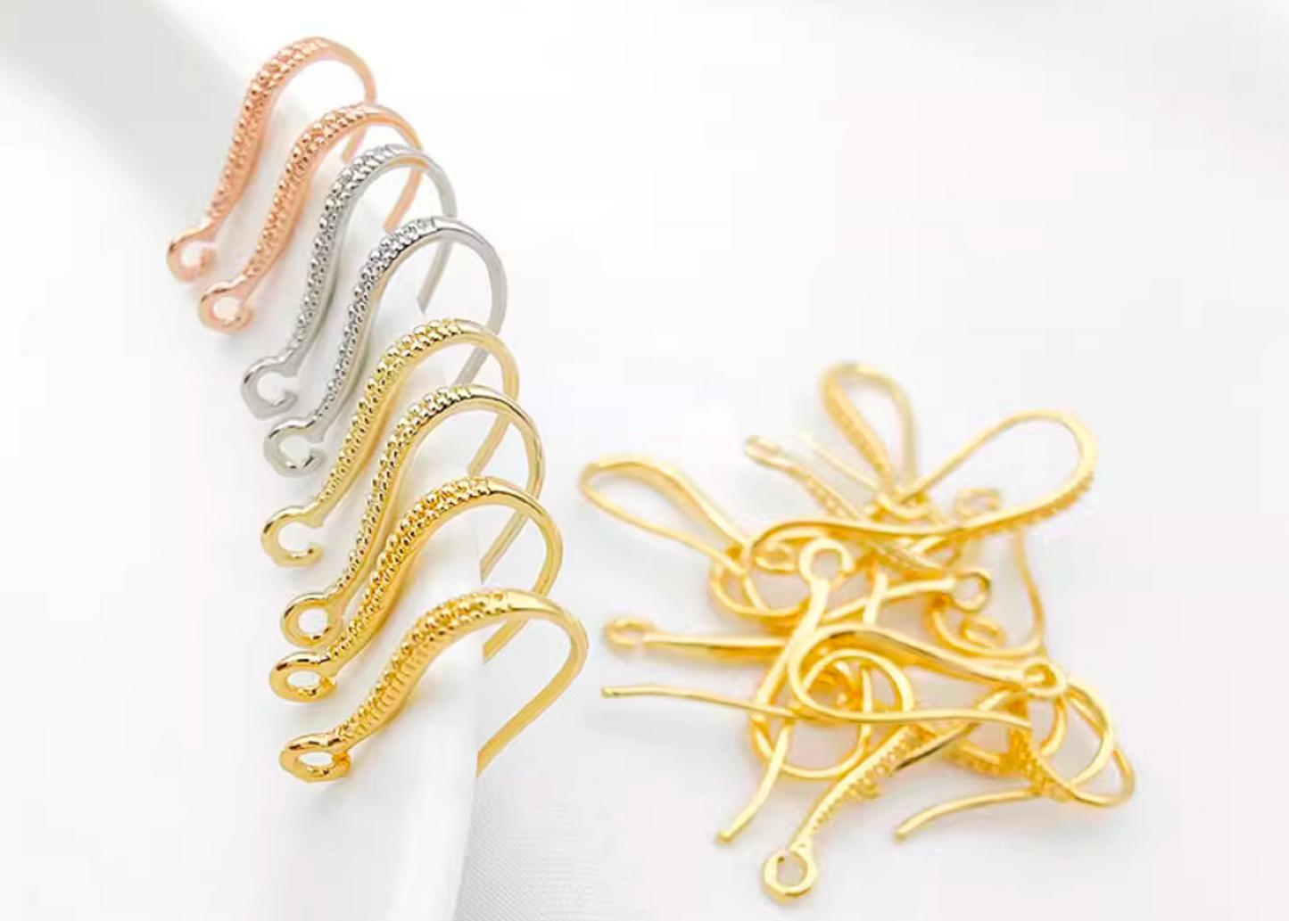 (EK97) 10 pcs / Gold Plated Earrings
