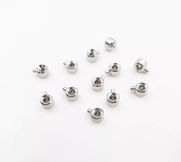 10 pcs /  Gold Plated Cord End Caps, Jewellery Making Findings  (EK150)