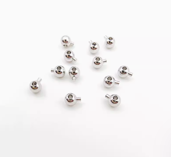 10 pcs /  Gold Plated Cord End Caps, Jewellery Making Findings  (EK150)