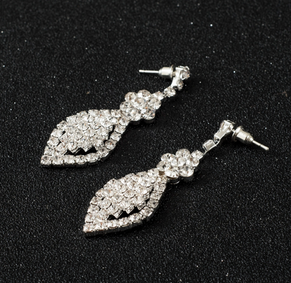 1 pair / Bridal Crystal Earrings  ER035