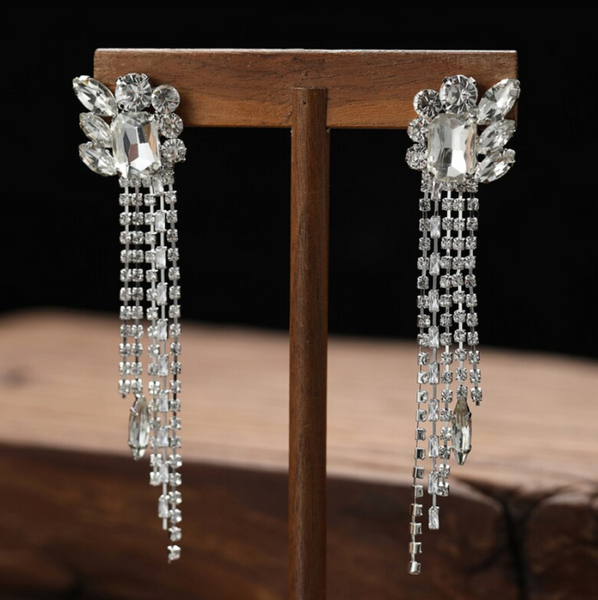 1 pair / Bridal Crystal Earrings  ER164