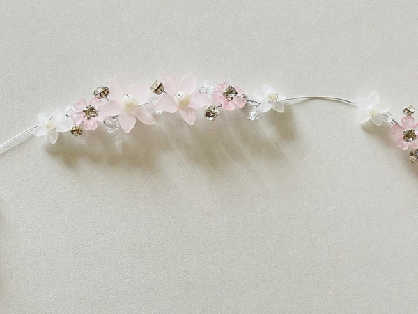 Crystal Bead Flower Vine  FS006