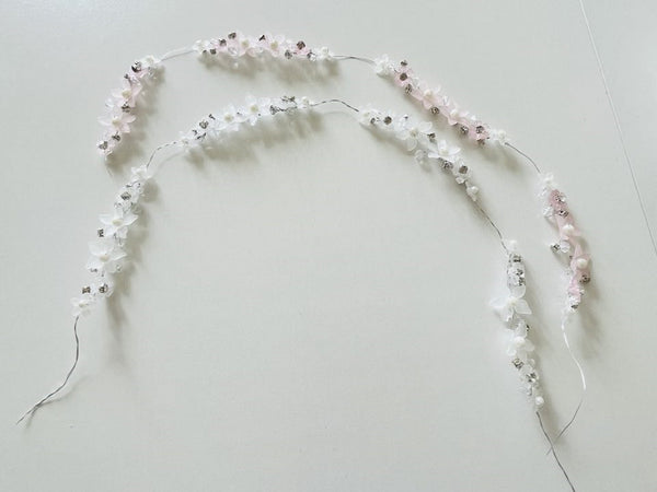 Crystal Bead Flower Vine  FS006