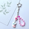 (KC008)  Handmade Beaded Children Keychain, Mobile Phone Charm