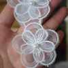 1 meter / 5.2cm / Headband Lace Trim, Dress Lace  LF038