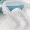 2cm / AB Pure White Lace Trim  LF047