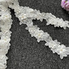 1 meter / Orangza Floral Lace Trim  LF050