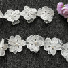 1 meter / Orangza Floral Lace Trim  LF051