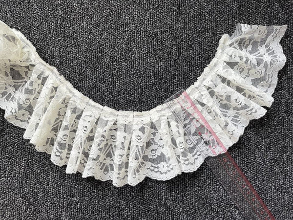 2 meters / 9cm / Light Beige / Lace Trim LF033