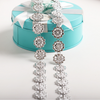 5 Meters / Plastic Flower Bling Bling Effect Trim LS-SYL001