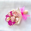 Mini Flower Bouquet, Birthday Flower, Purple Flower Birthday Gift MB002