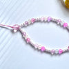 Handmade Pink Mobile Phone Strap Charm, Mobile Phone Chain, Hand Bag Charm, Handbag Strap  MC002