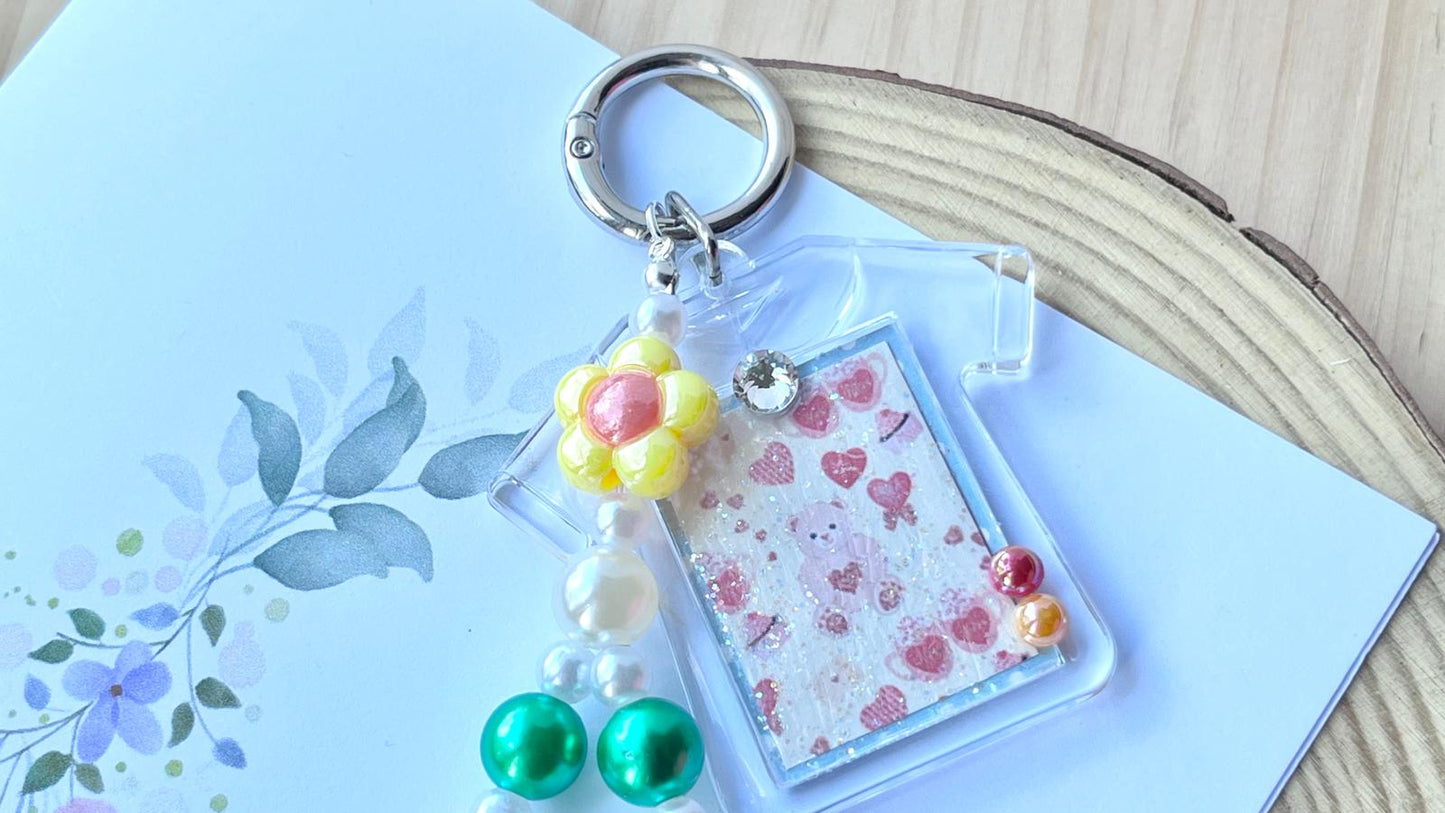 Handmade Kids Acrylic Beaded Mobile phone strap charm, mobile phone accessories (MC007)