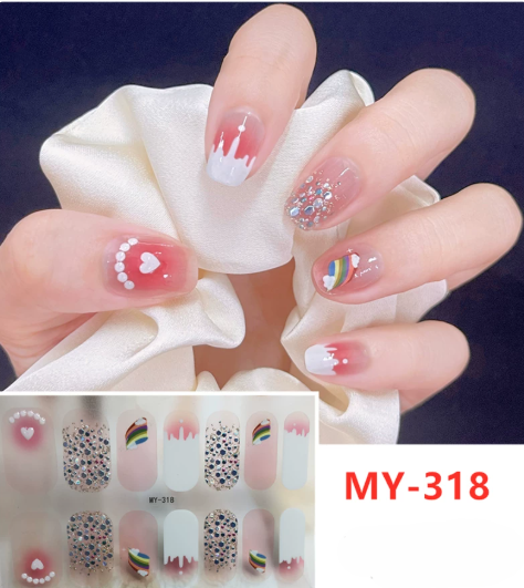 (Wholesale) Mixed Lot / 10 sets  Nail Wraps