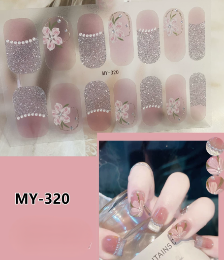 (Wholesale) Mixed Lot / 10 sets  Nail Wraps