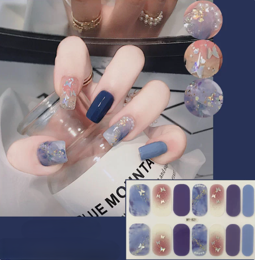 (Wholesale) Mixed Lot / 10 sets  Nail Wraps