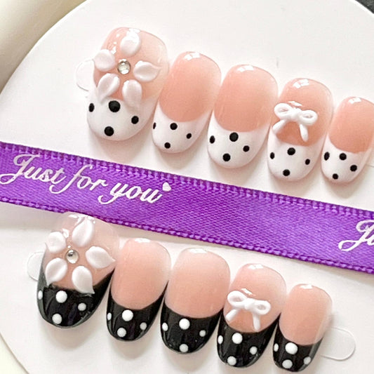 (N002) 1 set Press on Nails without tool