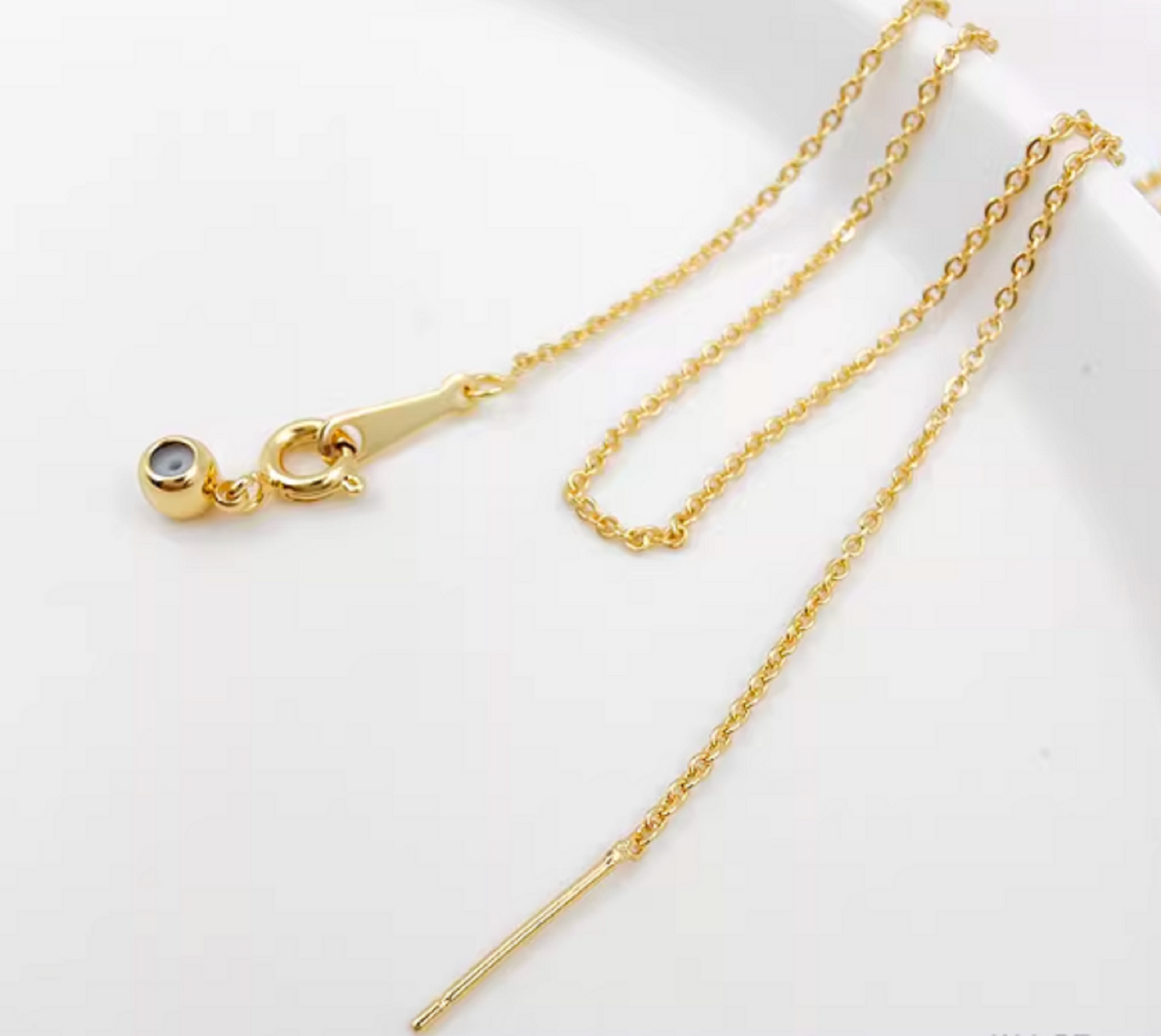 (NK008) 48cm x 2 strands / Gold Plated Chain