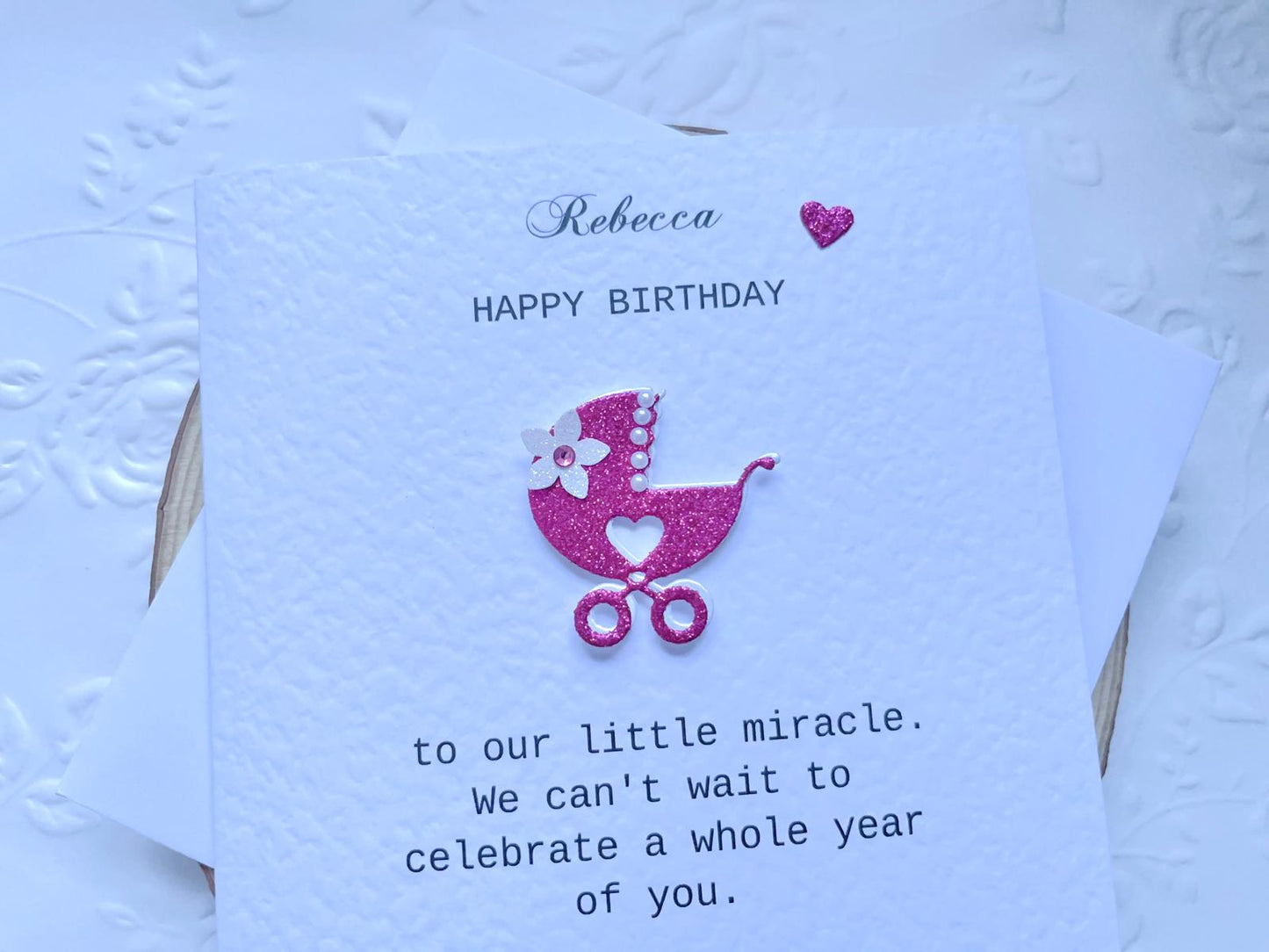 Handmade Children Birthday Card with Envelope  P013
