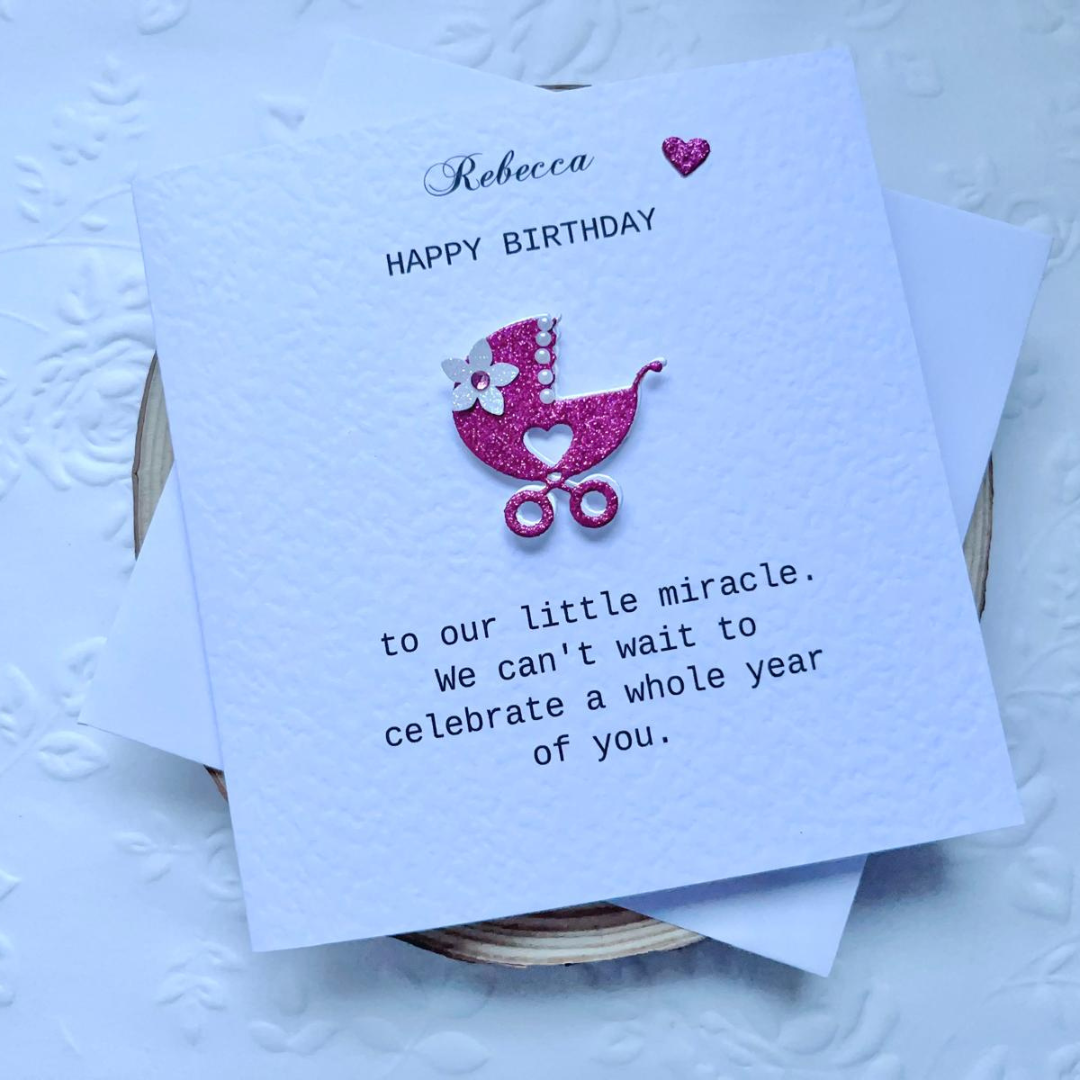 Handmade Children Birthday Card with Envelope  P013
