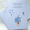 Handmade Birthday Card with Envelope, Greeting Card P014