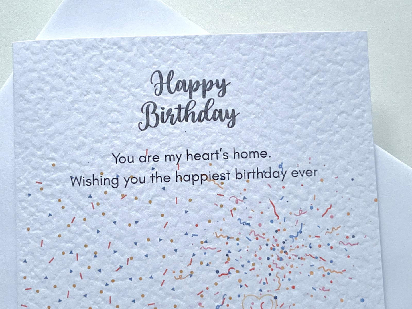Handmade Birthday Card for Dad with Envelope, Greeting Card P016