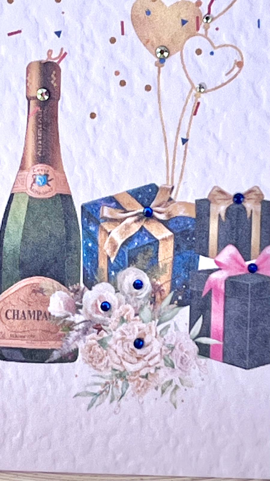 Handmade Birthday Card for Dad with Envelope, Greeting Card P016