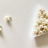 20 pcs / 8mm /Single Loop Pearl Beads Charms P063
