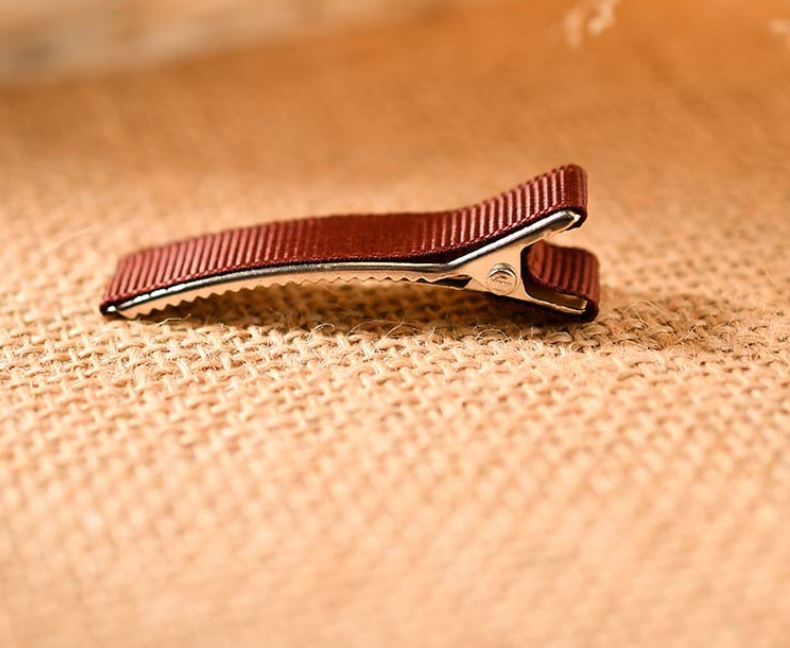 20 pcs / DIY Blank Coated Hair Clips, DIY Hair Accessories PC002