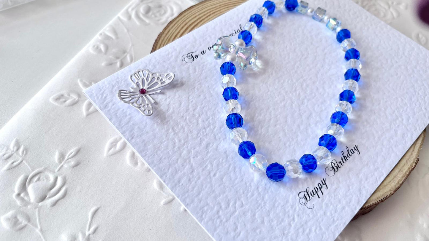 Handmade Luxury Custom Pink Crystal Pet Necklace | Crystal Glass Pet Lover Gift | Personalized Jewelry for Pet | pet Accessories PN003