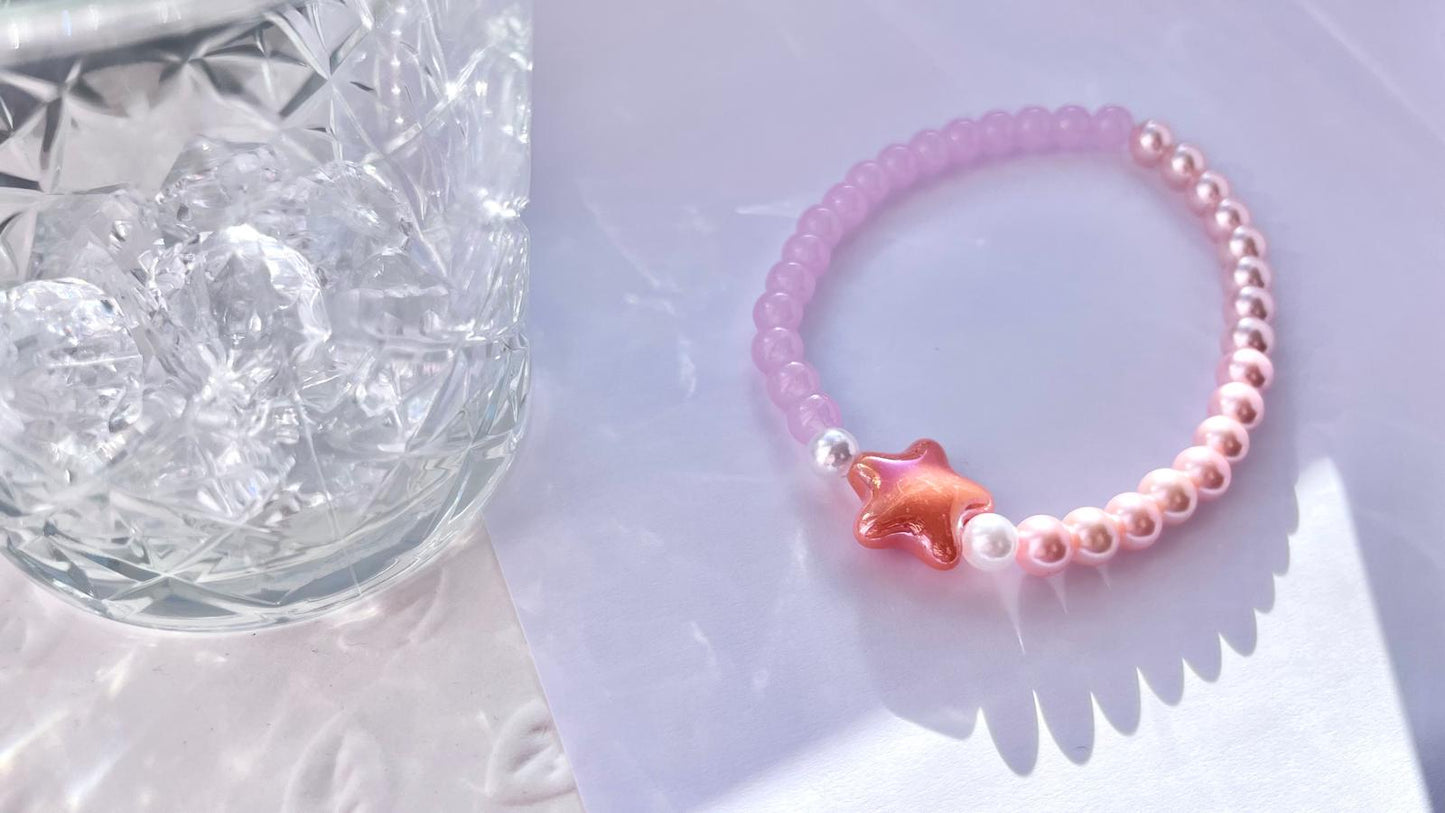 Handmade Luxury Custom Pink Beaded Pet Necklace |  Pet Lover Gift | Custom Jewelry for Pet | pet Accessories PN004