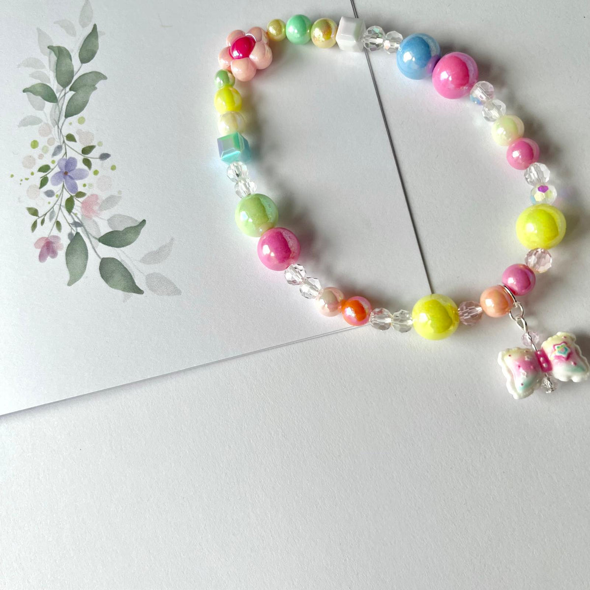 Handmade Luxury Custom Pink Beaded Pet Necklace |  Pet Lover Gift | Custom Jewelry for Pet | pet Accessories PN005