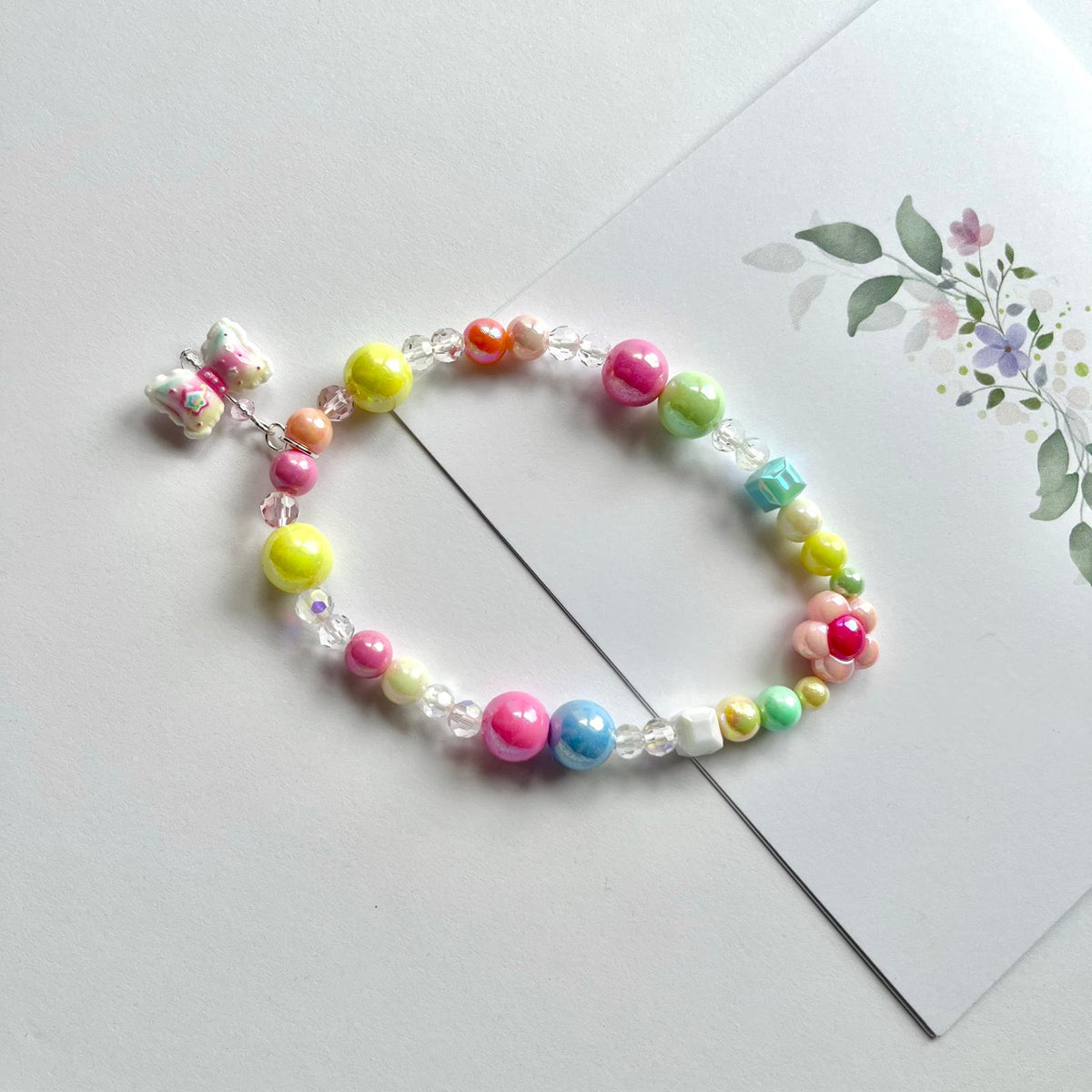 Handmade Luxury Custom Pink Beaded Pet Necklace |  Pet Lover Gift | Custom Jewelry for Pet | pet Accessories PN005