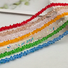 (Y231)  50 Pcs / 4mm / Quality Triangle Crystal Glass Beads, DIY Jewellery Making
