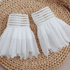 1 pair / Off White / Fake Lace Sleeve Cuffs, False Wrist Cuffs, Removable Wrist Cuffs  SC084(K)