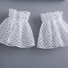 Pure White / Fake Sleeve Cuffs, Fake Sleeve Cuffs, False Wrist Cuffs, Removable Wrist Cuffs  SC008(K)