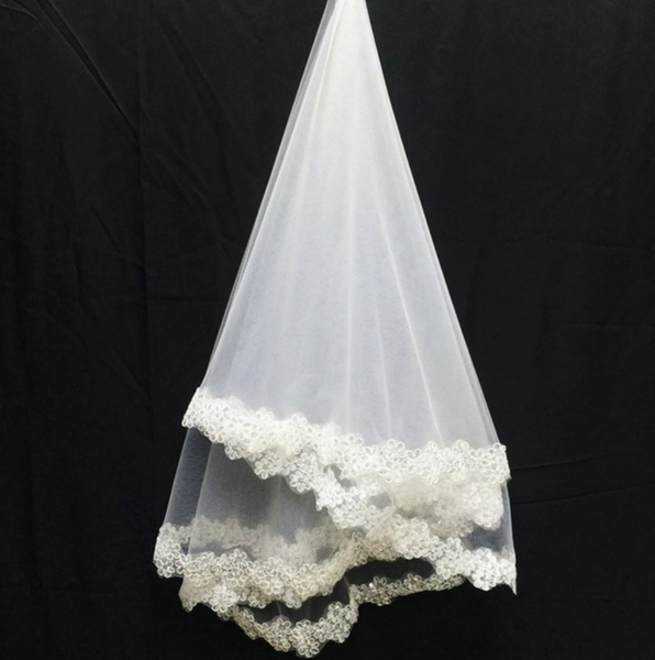 Off White Wedding Veil  YT021