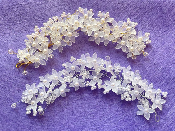 Bridal Hair Vine and hair pins  TS012