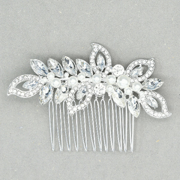 1 piece / Crystal Wedding Comb, Bridal Hair Accessories TS1015