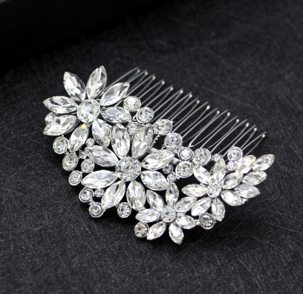 1 piece / Crystal Wedding Comb, Bridal Hair Accessories TS1068